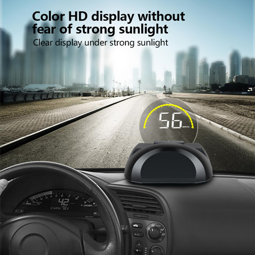 C700 OBD2汽车抬头显示器带可调节反射板