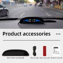 唯颖智能新款所有车型可用G2 GPS HUD抬头显示器