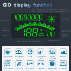 唯颖智能新款GPS HUD抬头显示器G10绿