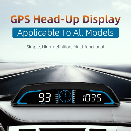 唯颖智能新款G3 HUD GPS汽车抬头显示器
