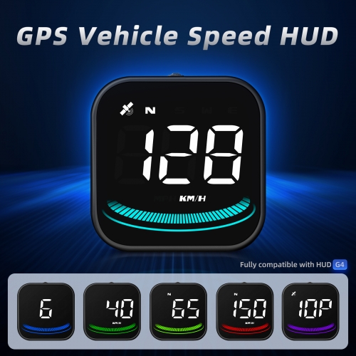 新款G4 Mini GPS HUD汽车抬头显示器